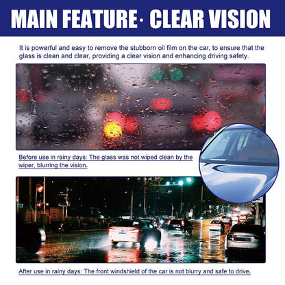 🔥 Summer Hot Sale 49% OFF🔥 Car Glass Oil Film Remover