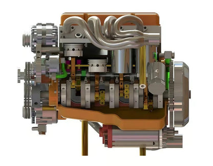 OHV V8 Small-block Engine Model Kits